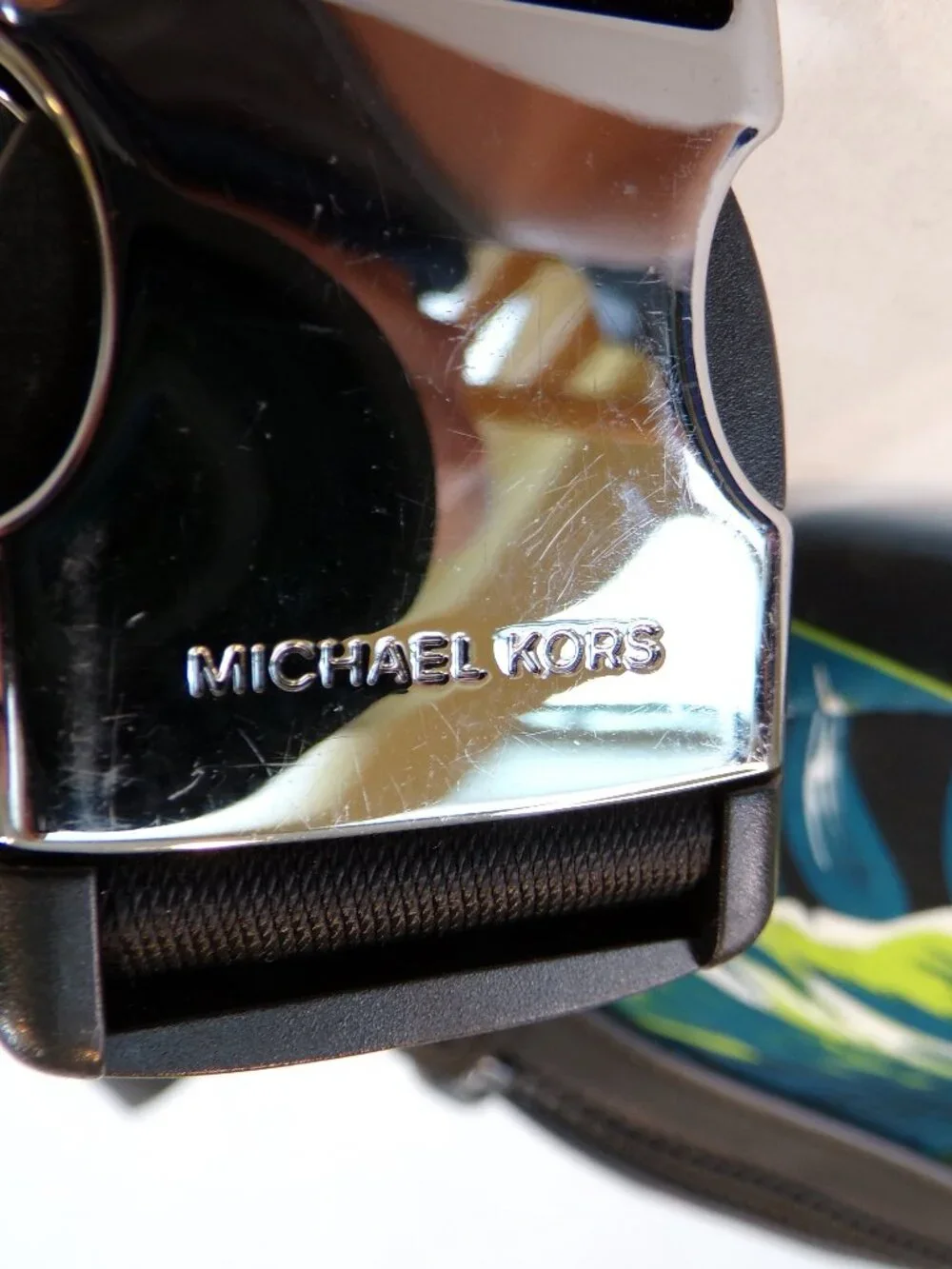 Michael Kors Men Belt Bag Unique Sample Tropical Style